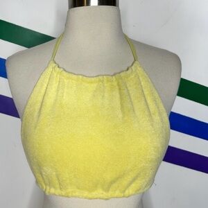 NEW Stone Fox swim bikini top size small